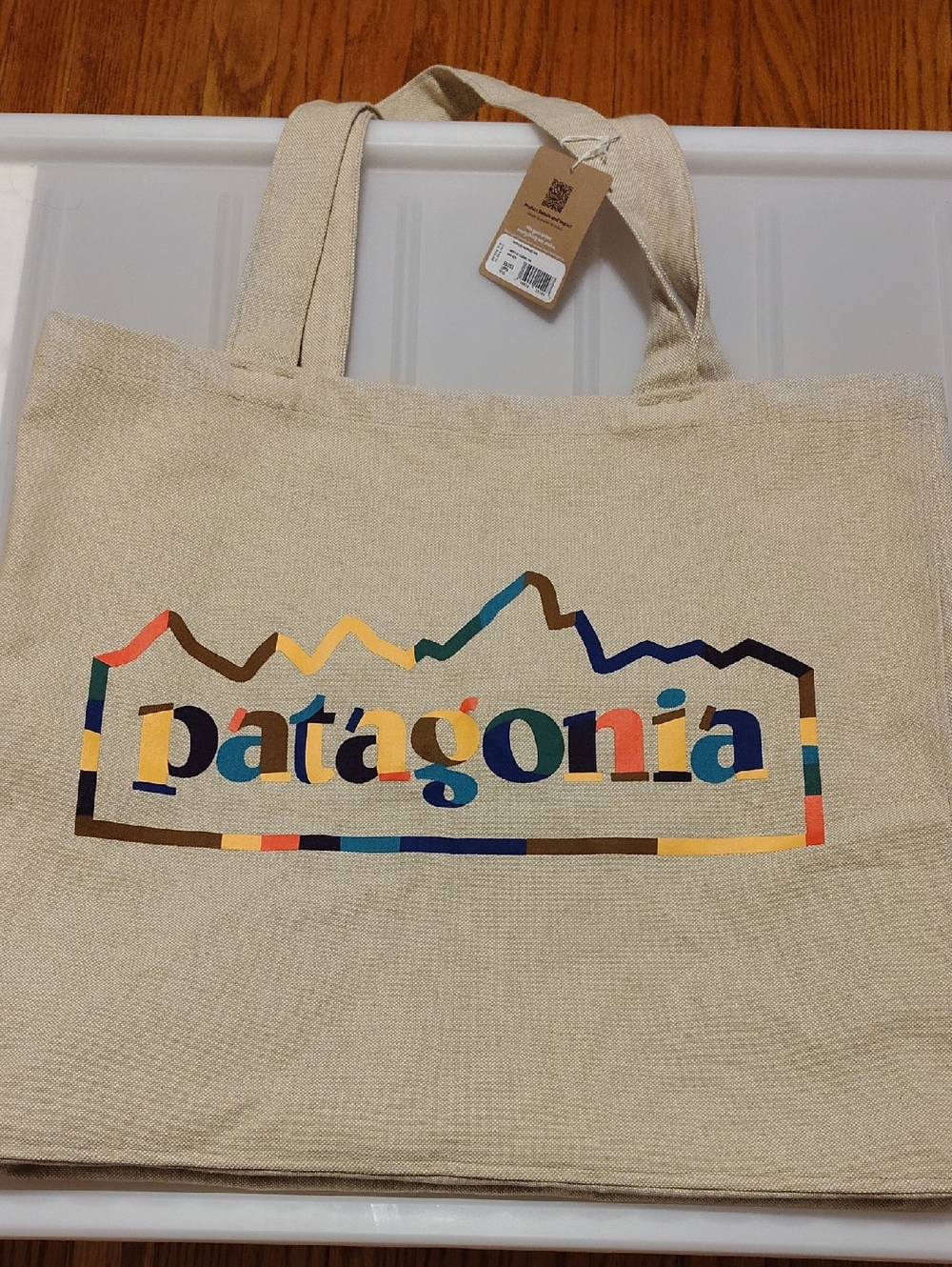 New Rare Patagonia Oversized Tote Bag  20 X 17